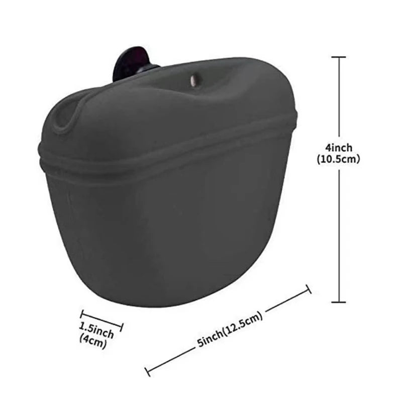 Silikon-Hunde-Leckerli - tragbare Trainingstasche für Snacks & Belohnung